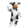 Boże Narodzenie Piękny kostium maskotki krowy Wysokiej jakości kreskówka postać stroje Halloween karnawałowe garnitury