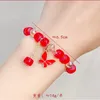 Strand Cute Cartoon Bracelets For Women Girls Korea Animal Flower Charms Handmade Beads Children Kids Jewelry Gift