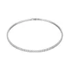 Collier Bracelet Pass testeur de diamant glacé Bling Moissanite diamant Hip Hop bijoux argent chaîne de Tennis-1