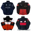 Vestes pour hommes costume de course F1 2022 nouvelle veste rembourrée en coton d'équipe entièrement brodée spot sa 4123