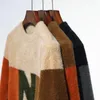 Herrtröjor Höst- och vinterminktröja Young Korean Style Jacquard Trendy Woolen