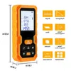 Handheld Laser Afstandsmeter 40M 60M 80M 100M Mini Afstandsmeter Tape Afstandsmeter Diastimeter Maatregel Qgimj