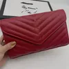 Messenger bag women leather luxurys shoulder bag simple graceful quilted clutch solid color birthday present designer women bags caviar envelope XB012 Q2