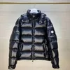 디자이너 재킷 겨울 편지 인쇄 남자 공원 두꺼운 다운 다운 코트 커플 콜드 저항성 따뜻한 상단 m-5xl m13