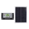 Freeshipping 18V20W Solar Panels 12V/24V Solar Controller With USB Interface Comum
