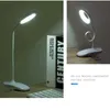 Skrivbordslampor bordslampa USB LED Book Light Touch Sensor Dimble Desk Lamp Eye Protection Läsning Nattljus för kraftbank LAPPTYL Belysning P230412