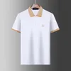 24SS Mens Stylist Polo Polo Derts Men Luxury Closey Slreeve Fashion Discual Summer T Shirt الألوان السوداء متوفرة الحجم M-3XL