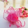 Jewelry Pouches 50pcs Round Organza Bag 26cm 35cm 40cm Drawstring Pouch Wedding/christmas Gift Bags For Packaging Display Storage