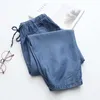 Women's Jeans Woman Summer High Waist Clothes Wide Leg Denim Clothing Blue Streetwear Vintage Quality 2023 Fashion Thin Straight Pants