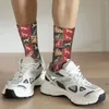 Calcetines para hombres Invierno Cálido Moda Mujeres Hombres Retro Perro Collage Renacimiento Animal Perros Sudor Absorción Baloncesto