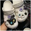 Shoe Parts Accessories Cute Cat Charms Wristbands Decoration Party Gifts Girl Pvc Buckle Xmas Slipper Fit Croc Backpack Kids Drop Dh0Nj