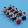 1000 Stück 4-mm-Bananen-Einbaubuchse, Prüfspitze, Polklemme, Mutter, Stecker, Buchse, Stecker, Rot und Schwarz, je 50 Uddgc