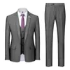Mens Suits Blazers Blazer Vest Trousers Fashion Business Slim Casual Groomsmen Dresses Various Optional Formal 3Piece Set 033 231110