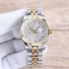 Orologio da donna 28/31MM Oro rosa Acciaio inossidabile Meccanico automatico Luminoso Impermeabile Orologi da polso da donna Abiti di moda Montre de orologi Bracciale regalo