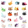 Peluche gatto Cute Angel Devil Sandwich Chips donut Cat action figure