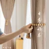 Perde Japon Minimalist Karartma Oturma Odası Isı Yalıtım Güneş Koruyucu Yatak Odası Perdeler Işık Lüks Ses geçirmez El Drapes
