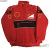 T-shirts voor heren F1 Formule 1 Racing Jacket Winterauto Volledige broedige katoenen kleding Spot SA 4123