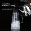 Vattenflaskor Kall extraktion Kettle Brew Maker Coffee Glass rostfritt stål