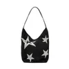 Casual Star Canvas Large Tote Bag Designer Diamonds Lady Handbags Hobos Shoulder Bags Shinny Big Crossbody Bag Shopper Purses 230412