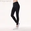 Al Desginer Alos Yoga Summer Nieuwe onhandig gratis dubbele zijdige geborsteld broek dames hoge taille naakt sport fitness broek alos