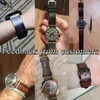 Assista Bands Maikes Band de couro genuíno para Galaxy Watch Strap 18mm 20mm 22mm 24mm Relógio Banda Tissote Pulseiras de pulso 230411