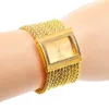 Zegarstwatches klasyczny luksusowy kwarc Watch Women's Gold Diamond Cage Cage Bande Bransoletka Bransoletka dla Gryl Giftwatches