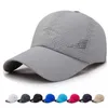 Bola de pelota Nuevo sombrero de pesca de golf para hombres de secado rápido Summer Summer Outdoor Sun Sunsex Unisex Baseball Cap P230412