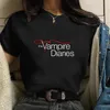 レディースTシャツ日記モーダル女性女の子カジュアルハラジュクTシャツOneck半袖ストリートウェアレディースグラフィックサマー女性230411