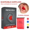 Earplugs 60Pcs Moldable Shaped Noise Reduction PU Earplugs Aid Sleep Soft Earplugs Soundproof Ear Plugs 230411