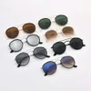 Retro Runde Designer Sonnenbrille Polarisierte Frauen 2022 Marke Design Spiegel Objektiv Kreis Rahmen Sonnenbrille Cool 3647 Shades