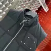 Mens 복어 조끼 길렛 남성 디자이너 조끼 Weste Waistcoat 소재 느슨한 코트 편지 인쇄 아웃복 디자이너 Canadian Parkas Mans Coat