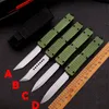 8.07" Micro tech Navy Automatic Knife 3.14" D2 Steel Blade T6-6061 aluminum alloy Handle Camping Outdoor Tactical Combat Self-defense Knives EDC Pocket AUTO Knife