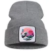 Beanieskull Caps Japan Anime gebreide pet mannen zachte massieve kleur motorkap hoeden unisex winter warme beanie caps mannen katoenschedels hoed 230412