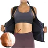 Kvinnors Shapers X-Beau Sweatshirt European American Large Women's Court Zipper Bodysuit Fitness Sports Chest Support Body Shaping