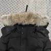 10A Hochwertige Pufferjacken Herren Designer Real Coyote Fur Outdoor Wyndham Windjacke Jassen Oberbekleidung Kapuze Fourrure Manteau Daunenjacke Mantel Hiver