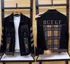 BR666 spring plaid jackets long sleeve men designer jacket mens coats