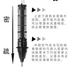 ボールポイントペンM G K5補充可能なローラーボールジェルペン交換可能なインクカートリッジ0.5mmファインポイントNIBブルーブラックレッドリフィルクイックドライ230412