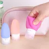 Förvaringslådor BIN SILIKONSKAMPO Duschgel Lotion Sub-Bottling Tube Squeeze Tool Travel Blagles 3 Size Candy-Colored Simple238w