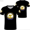 T-shirts pour hommes T-shirt drapeau de l'Érythrée T-shirt pour hommes T-shirt à manches courtes Numéro de nom personnalisé gratuit L'État de l'Érythrée Jersey Sweat-shirt surdimensionné 3M412