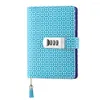 Binder Journal med Combination Lock Travel Diary Notebook (Pen ingår inte) TPN104