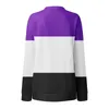 Women's Hoodies In Sweatshirt Tri Color Round Neck Long Sleeve Sweatshirts For Teen Girls Sweatershirt Women's Clothing