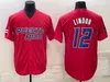 2023 Niestandardowe koszulki baseballowe Puerto Rico - zszyte spersonalizowane z Clemente Stroman Melendez Velazquez Hernandez