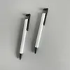 Sublimeringsmetall aluminium blank pennor värmeöverföring tryckning full tryck kulpoint diy kontorsskola med krympning express b5