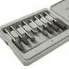 Freeshipping 8 stks hardmetalen roterende braam set wolfraam staal slijpkop roterende achtdelige handvat roterende tool Osrmf