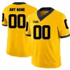 Personalizado Juventude Homens JJ McCarthy Jersey Kids Woodson 10 TomBrady 97 Aidan Hutchinson Peppers College Football Costurado Amarelo Azul Branco Mulheres Costuradas