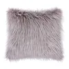 Pillow Luxurious Collection Super Soft And Fluffy Faux Fur Throw Cover For Sofa Or Bed 45x45cm