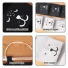 Boxes Storage 3 Pockets Cute Wall Mounted Bag Closet Organizer Clothes Hanging Children Room Pouch Home Decorww 230411