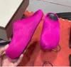 Fashion Fur Slippers Women Round Toe Horse Hair Slides Female Mohair Black Rose Red Green Mules Shoes Flat Half Slipper Woman Casual plush shoes 06