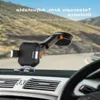 FreeShipping Gravity Car Phone Holder Ventouse Support de montage universel réglable pour téléphone dans la voiture Cell Mobile Smartphone Support Jgaxb