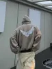 yzys 풀오버 후드 트리 파트 타이트 코 브랜드 비둘기 도티 디자이너 Kanyes Hoody Wests 패션 남자 대형 후드 셔츠 평화 비둘기 인쇄 남성과 여자